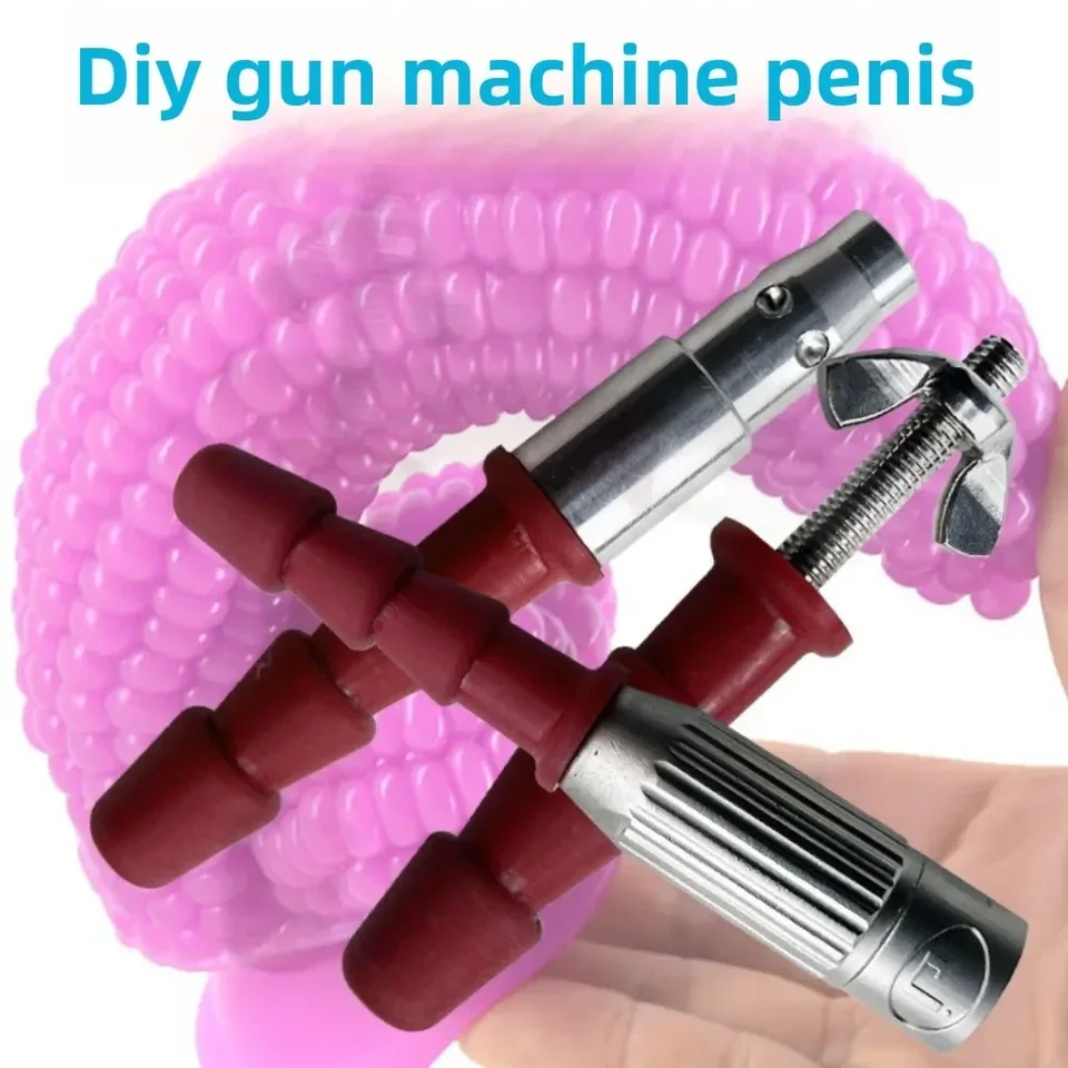 Guľomet Dildo Adapter Sex diely diely pištoľ Penis Penis Adapter Sex Dildo End Connector pre dospelých hračka 18 DIY príslušenstvo