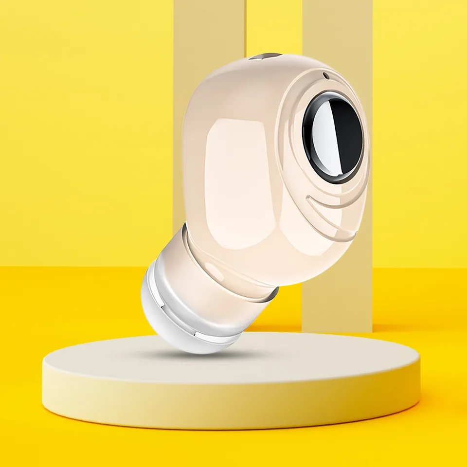 GW100 V2 K08 Prenosný single Ear Mini Wireless Headset Bluetooth 5.0 INEAR UCEBUDS. Podporuje slúchadlá pre dvoch ľudí