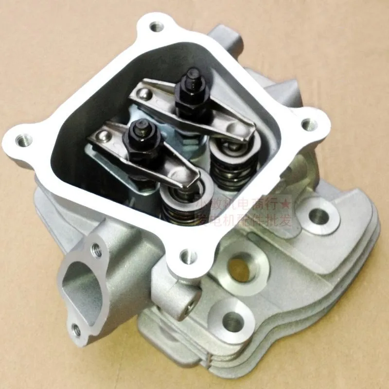GX120 160F Súprava hlavy valca pre Honda GX110 a viac 119 ccm Zylinder Block Rocker Arms Ex & Valve Springs Deting Clips