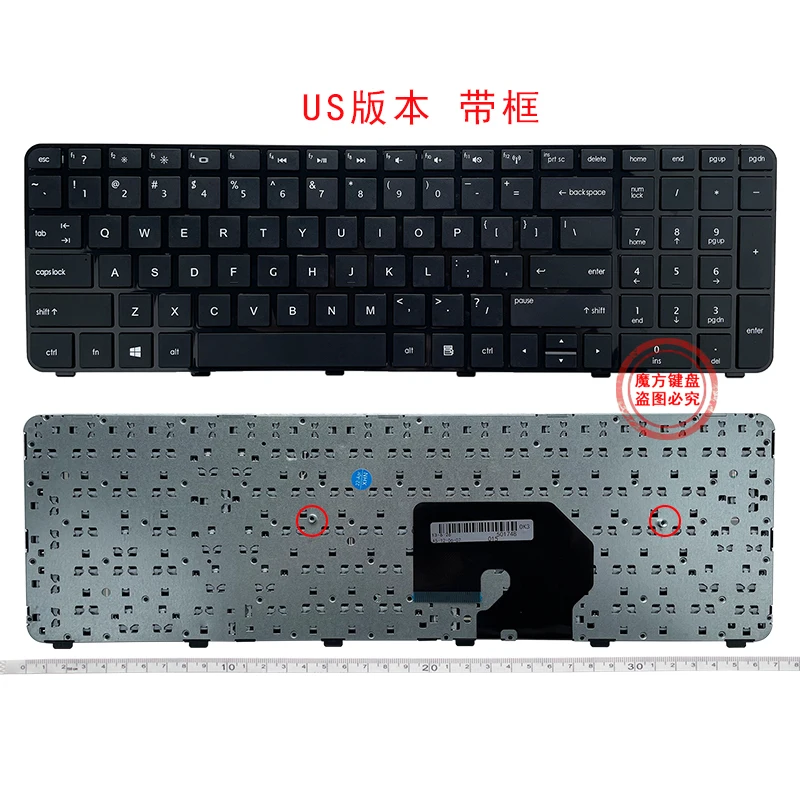 Gzeele nová pre klávesnicu pre laptop hp USA 634016-001 NSK-HJ0US 634016-251 634016-261 639396-251 666001-001 664264-B31 664264-001