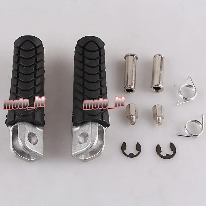 GZYF Motorcycle Front Footpeg Footrest pre Kawasaki ZZR1400 ZX-14 2006-2012 ZZR 1400 ZX14 a GTR1400 2006-2012 GTR 1400 Black