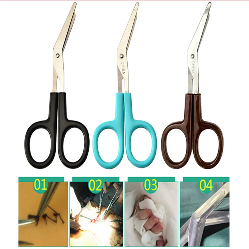 Gázový nožnicový stoma Nožnice Charamedic Wire Cutters Medical Scissor Prvá pomoc súprav