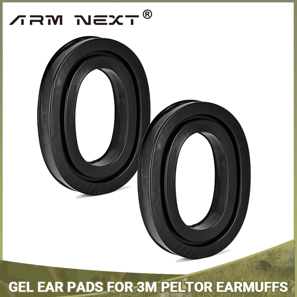 Gélová podložka pre uši pre 3M Peltor Tactical Headset Earmuffs Sport taktická ochrana sluchu náhlavná súprava náhlavná súprava Vymeňte uši podložky
