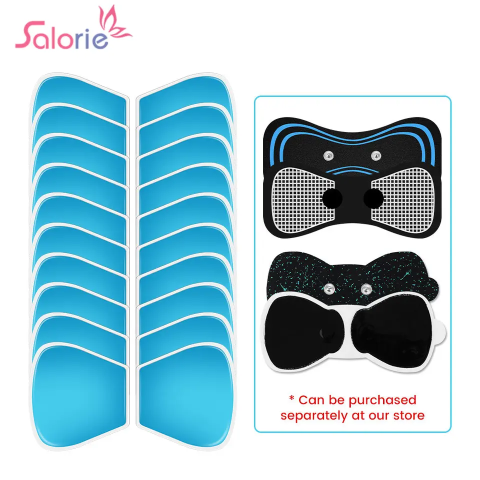Gélové vankúšiky pre EMS krk Massager Trainer Hip Bed Cvičenie Náhradné masáž masáže svalové stimulátor stimulátor Gels Hydrogel