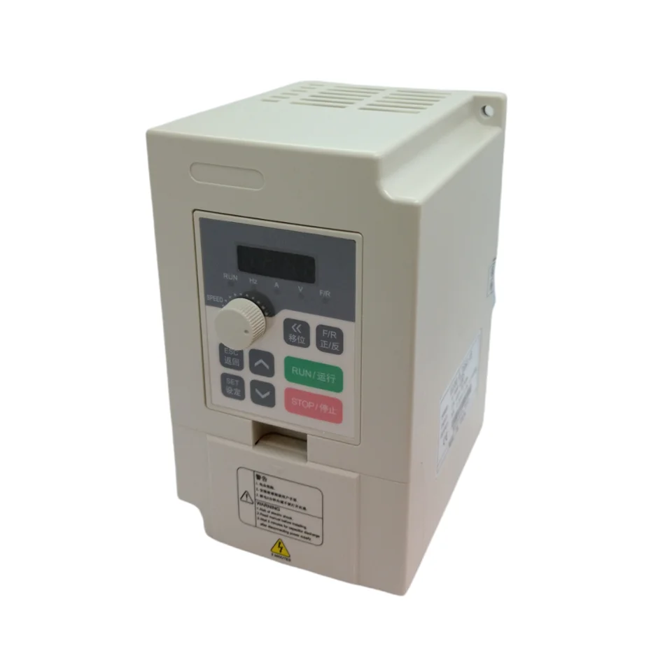 H100 séria 110V/220V/380V Vretendový invertor 0,75 kW VFD 750W 1 h