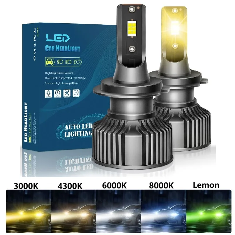H11 LED 4300K ​​žiarovka svetlometov 9005 HB3 9006 HB4 H7 H4 H3 9004 9007 9008 880 881 LED svetlo LED Auto LED.