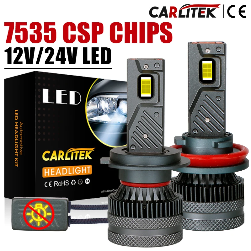 H7 H4 LED LED CANBUS žiarovka HLABILE 1200W 1000000LM H1 H3 H11 H1 HB4 9006 HB3 9005 HIR2 9012 H27 880 881 AUTO MOTO 12V 24V pre nákladné auto