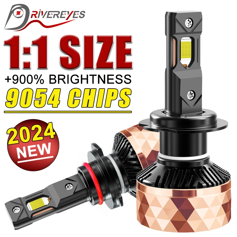 H7 LED CANBUS H4 K6C Svetlomety 6500K H11 H1 HB3 9005 1700W 1500000LM H8 HB4 9006 H9 9012 HIR2 9084 CSP Turbo žiarovky hmlové svetlá hmlové svetlá