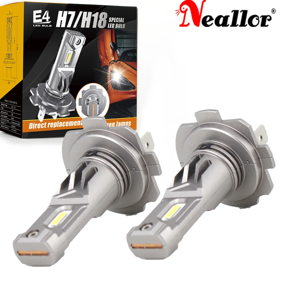 H7 LED CANBUS Žiadna chyba HLAVY 360 ° H18 Žiarovky automobilov 12V 55 W diódové žiarovky Vysoký výkon pre BMW 3 Series E90 325 330 335 M3 318 320