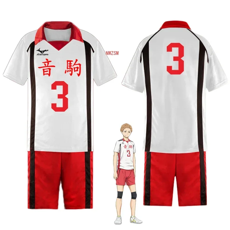 HaikyuU !! Nekoma Yaku Morisuke Kenma Kozume kuroo Tetsuro Jersey Jersey Sportswear Uniform Cosplay kostým Haikiyu Tričko Mn8