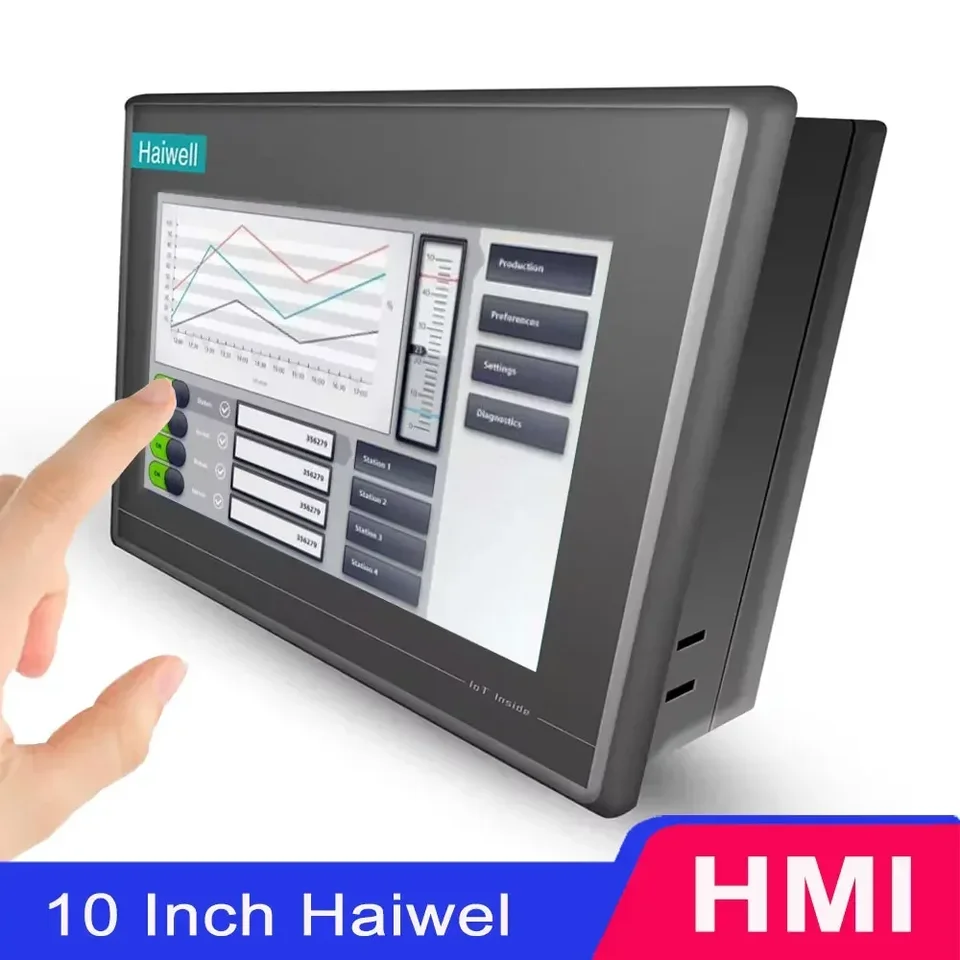 HAIWELL 10 palcov HMI B10S B10S-W B10S-G B10S-E B séria SmartLink 100% Originálny úplne nový nový ľudský strojový rozhranie obrazovky