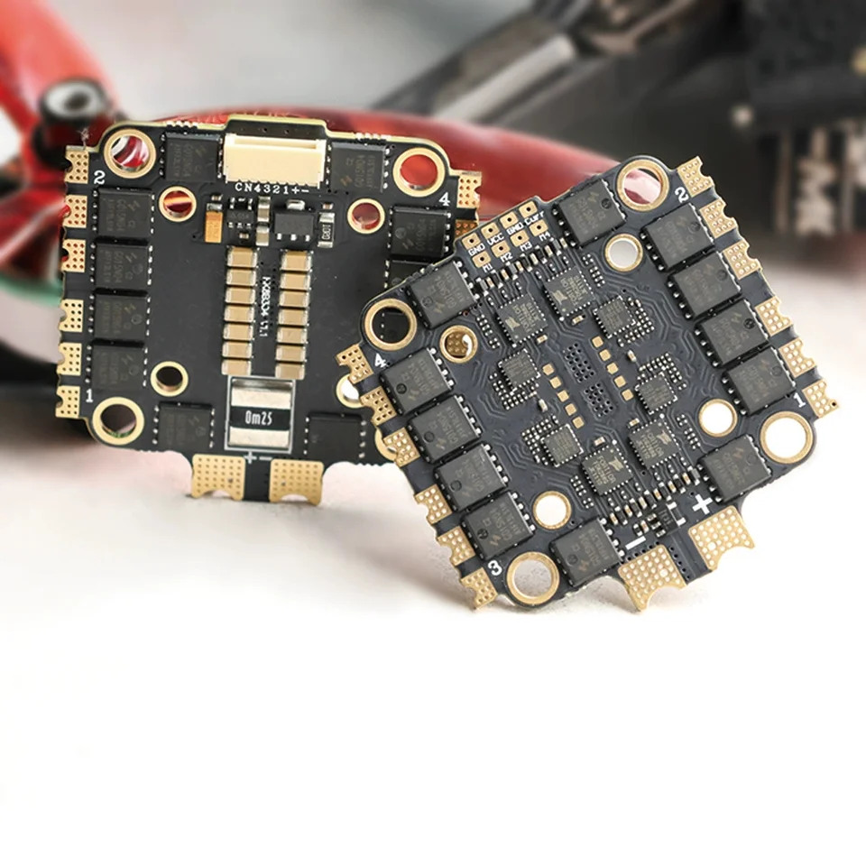 HAKRC BLS 50A 4-v-1 ESC 20 mm /30,5 mm Montážny otvor 2-6S je vhodný pre FPV Freestyle Racing Drone Drone