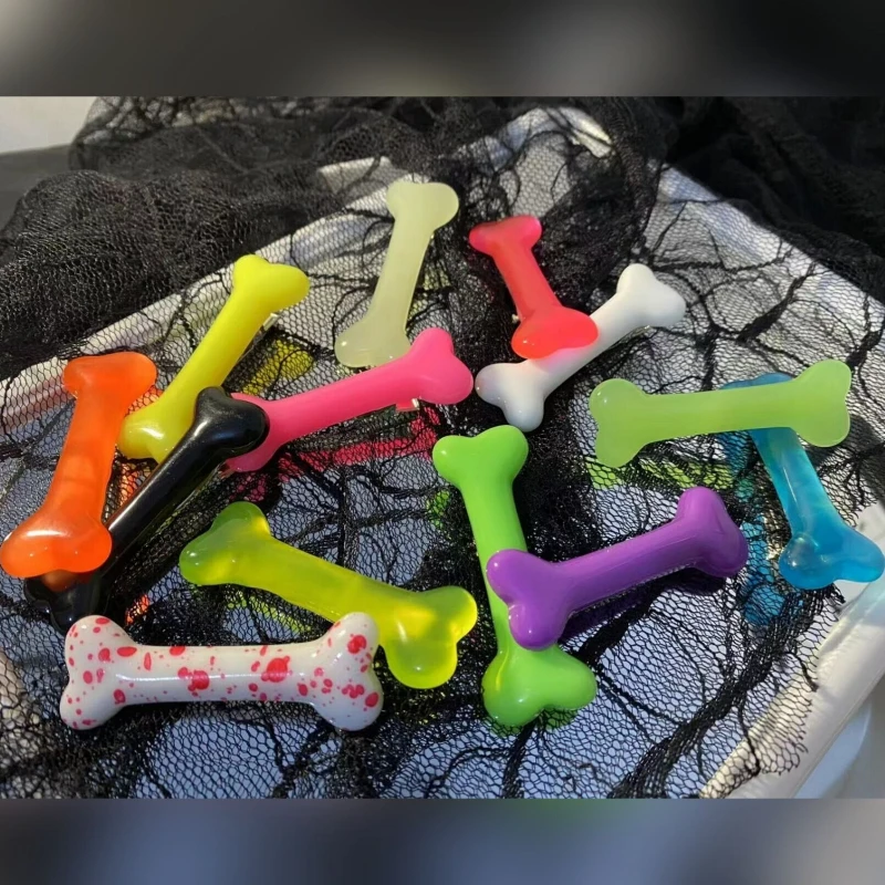 Halloween anime pokrývky hlavy gotické y2k vlasové špendlíky Cosplay roztomilý kosť kosť klip lolita girl Hairpin Cosplay kostýmové doplnky