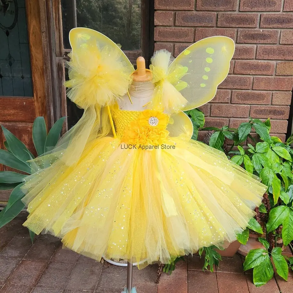 Halloween Cosplay dievča motýľ víla sukňa sukňa farebné remienok Sukňa žiarivá priadza