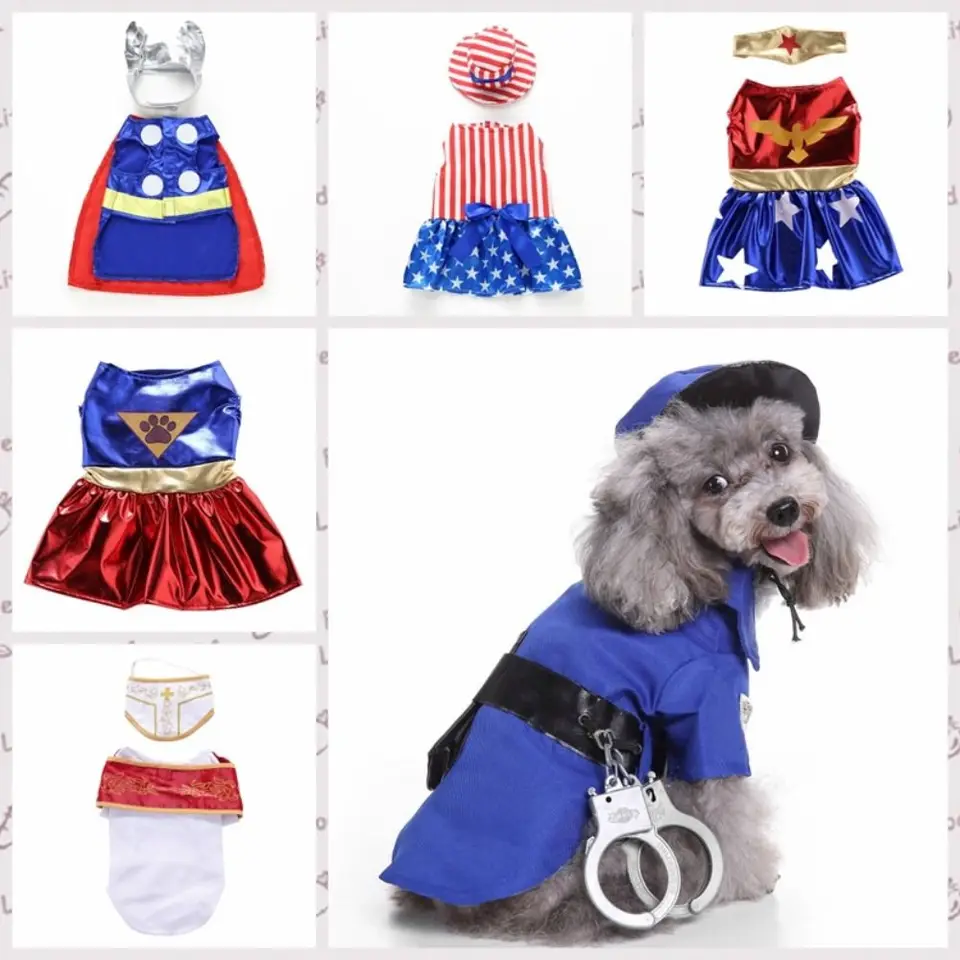 Halloween cosplay materské mačka oblečenie oblečenia pre kostým psom oblečenie Pet Cat Costume vianočné večierky psie kabát handrička waem obleky