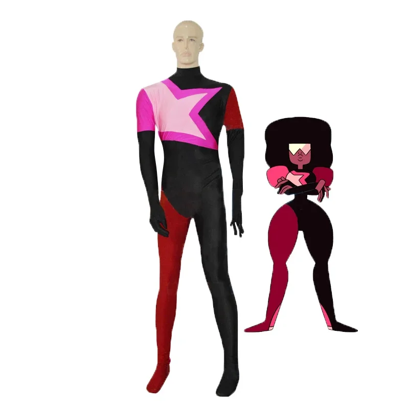 Halloween deti dospelí Garnet Cosplay kostým Zentai Suit Ženy dievčatá New Steven Universe Party BodySuits