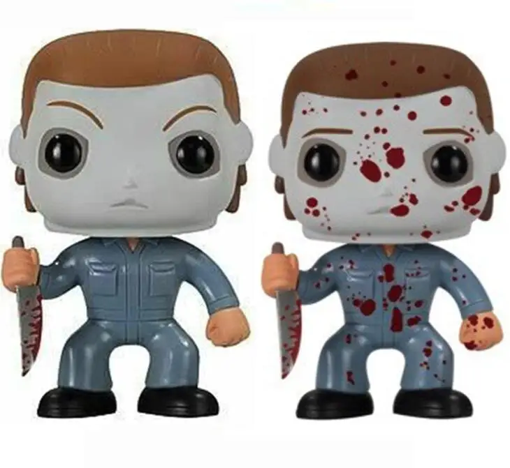Halloween Michael Myers Collection Collection Vinyl Doll Model Hračky