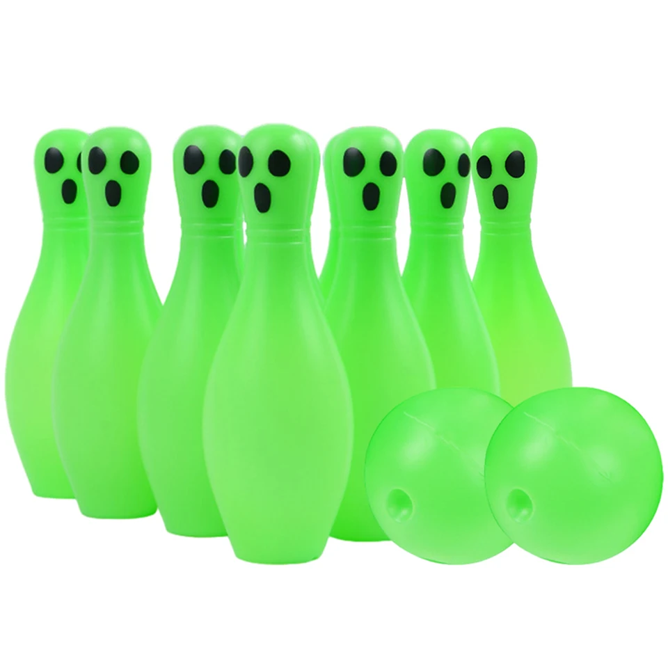 Halloween Noctilucent Ghost Bowling Toys Glow In Dark Lighted Ghost Bowling Games Festival Festival pre rodičovské dieťa