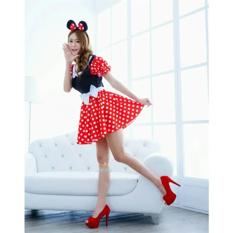 Halloween Party Night Game Uniforma Prom Dámsky kostým Cosplay cosplay mickey kostým Halloween sexy Minnie Performance Costume