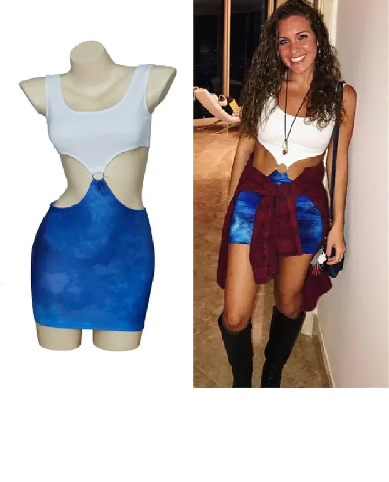 Halloween pekná žena šaty cosplay sexy holé šaty pása Julia Roberts Richard Gere Romantický komediálny film