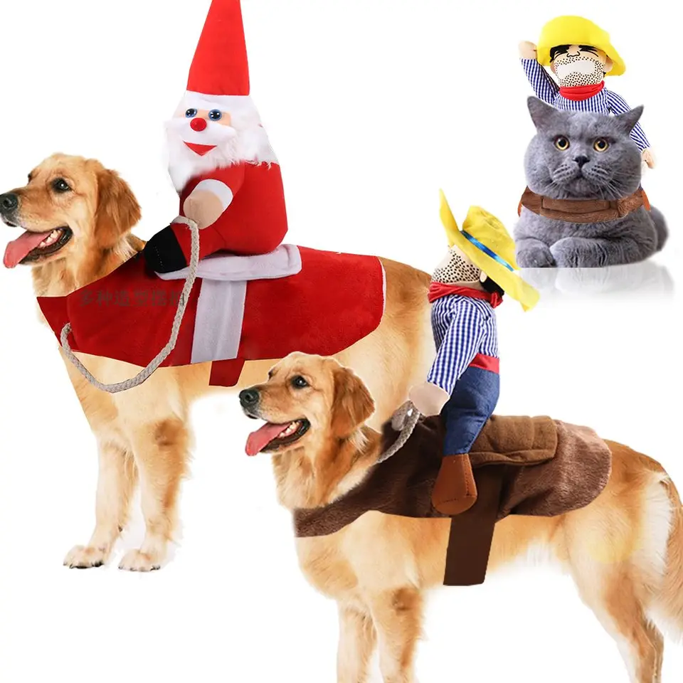 Halloween Pet kostým vianočné domáce zvieratá Cosplay jeseň zima vtipný stredný stredný ps