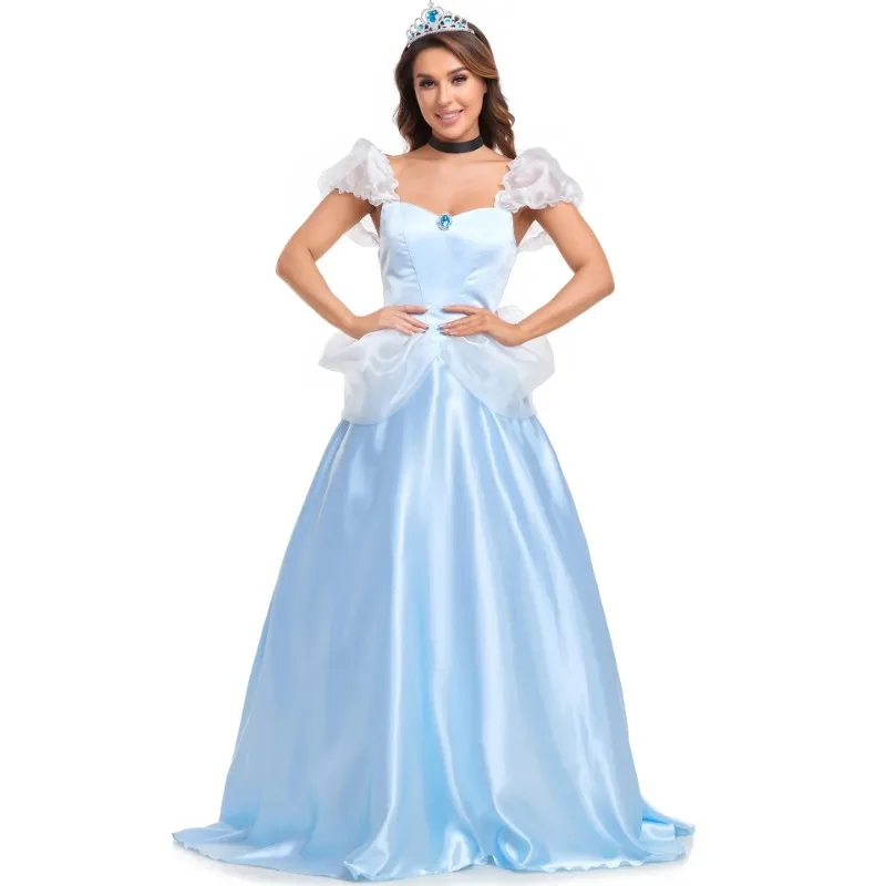 Halloween Popoluška kostým pre dospelých žien Anime sexy princezná fantázia fantastické šaty princezná Popoluška kostým