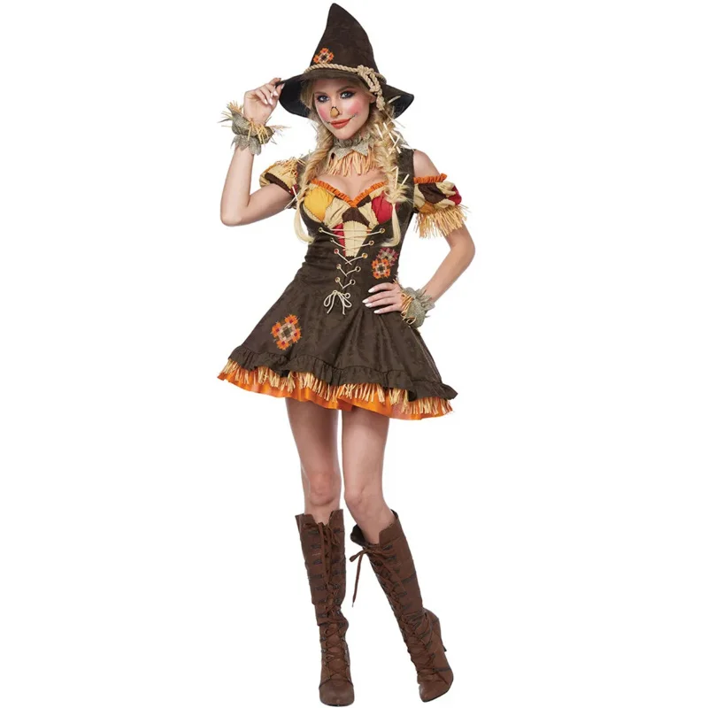 Halloween Stredoveký dospelý zlý čarodejnica Koste