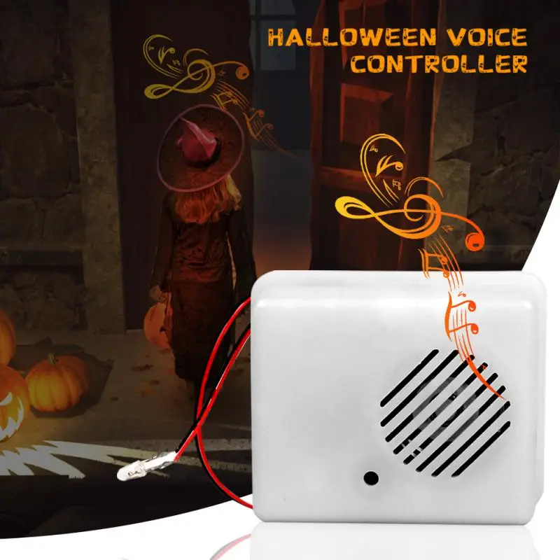 Halloween zvukový rekvizity hluk výrobcov zvukových senzorov výkrik reproduktor prasa strašidelný zvukový senzor pre Halloween Haunted House Party Decor Decor