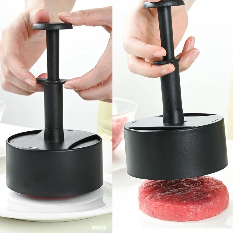 Hamburger tlačový hamburger Patty Maker pre vypchaté hamburgery hovädzie mäso vegetariánskeho grilu Maker Poll