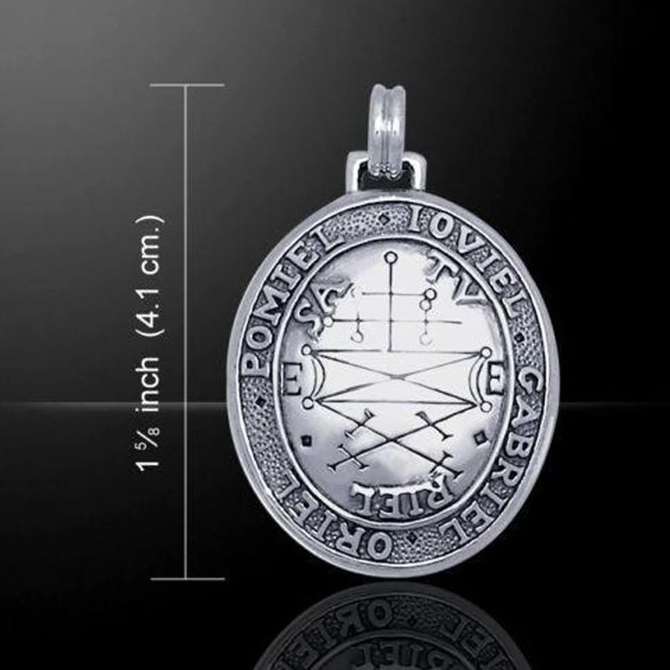 Handcraft Ghost Hunters Cockter Talisman za láskavosť kovov kovový prívesok priťahuje dobrého ducha