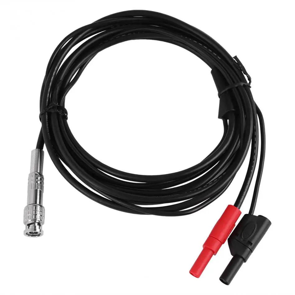 Hantek Osciloscope Probes Automatický testovací kábel HT30A BNC do banánového adaptéra Dual Banana hlava viacúčelová skúšobná linka 1008c 6074be 2d72