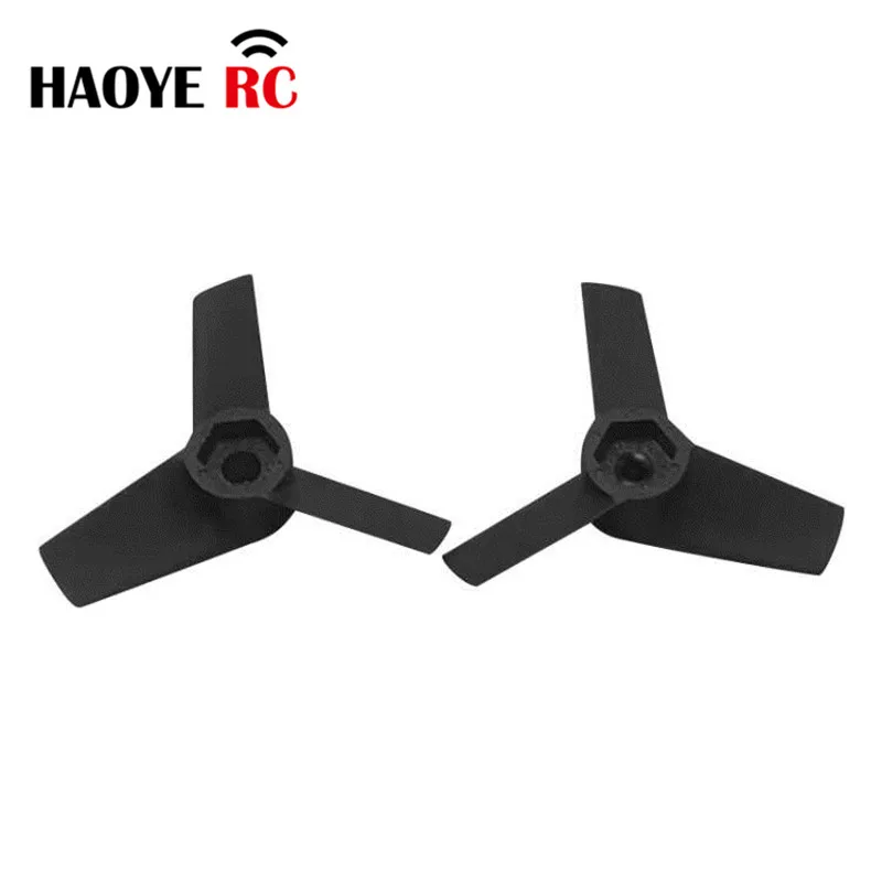 Haoye 1 PC RC Plan Plane Model Príslušenstvo 48 mm 55 mm 65 mm 89 mm 3 listové dukované ventilátory STD a spätný
