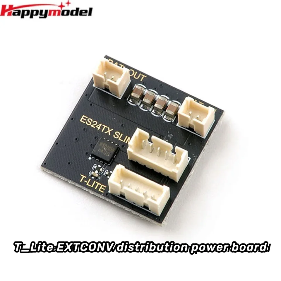 HappyModel ES24TX Lite Expresslrs ELRS TX Modul náhradný distribučný distribúcia EXTRONV Distribučná doska PDB T-Lite DIY diely