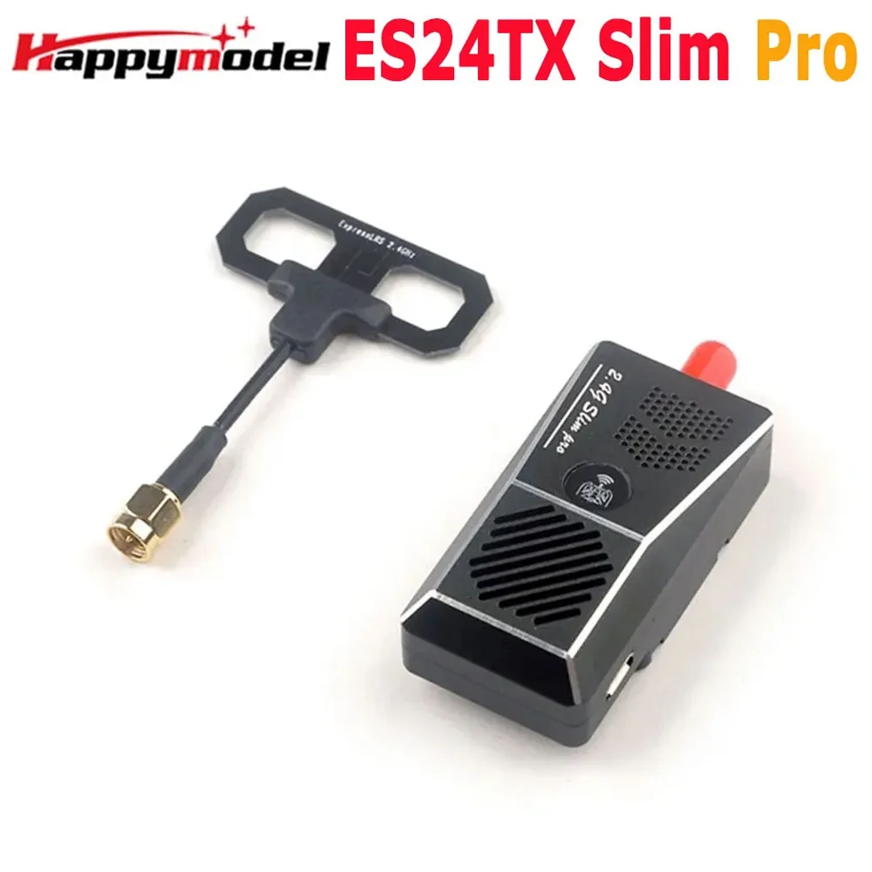 HappyModel ES24TX SLIM PRO 2.4G 1000MW ExpressLRS ELR TX Modul RGB LED chladiaci ventilátor pre FRSKY X-Lite X9 Lite TBS TANGO2 PRO