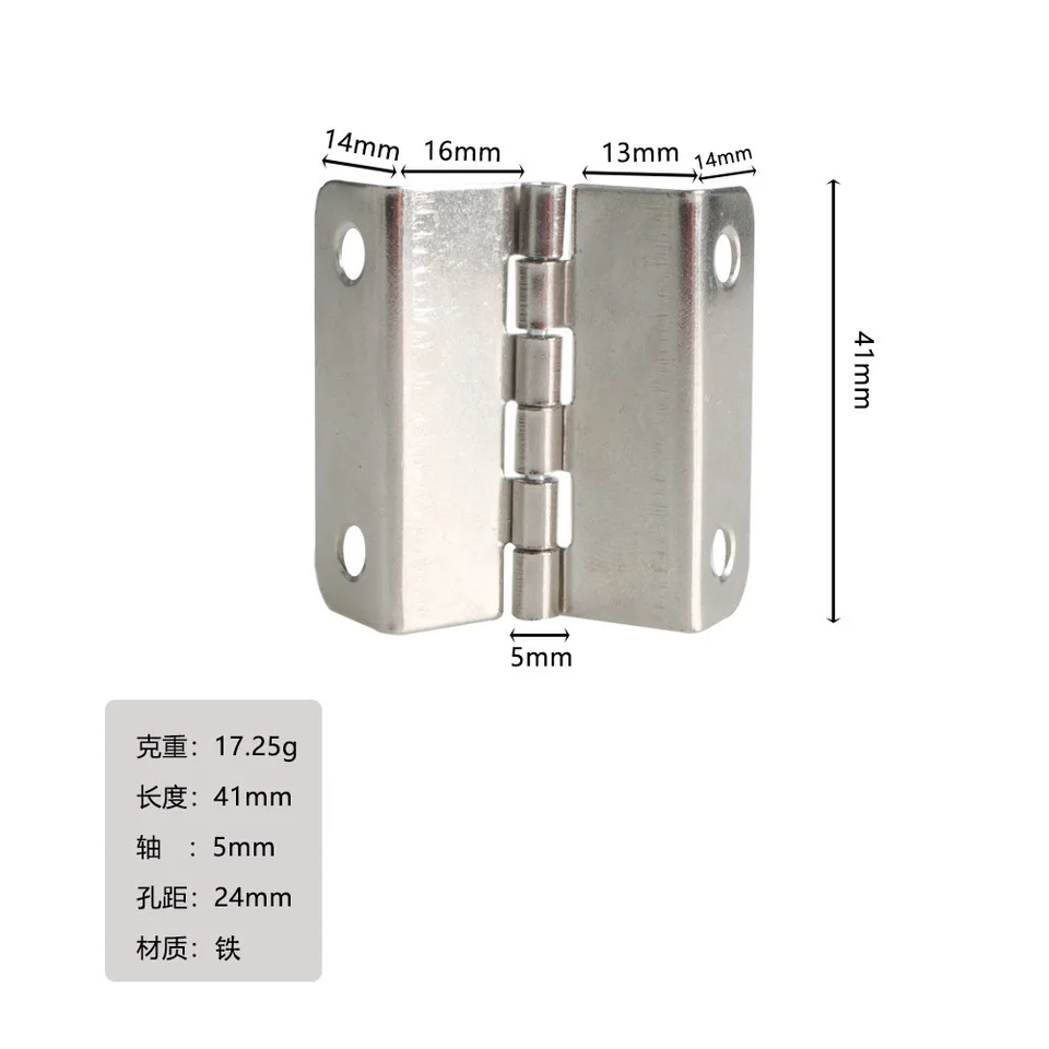 Hardware nový čínsky štýl 41 mm bočná dĺžka štvornásobný starožitný list so štvorstranným tromi priestranným uhlom závesným závesom katétu
