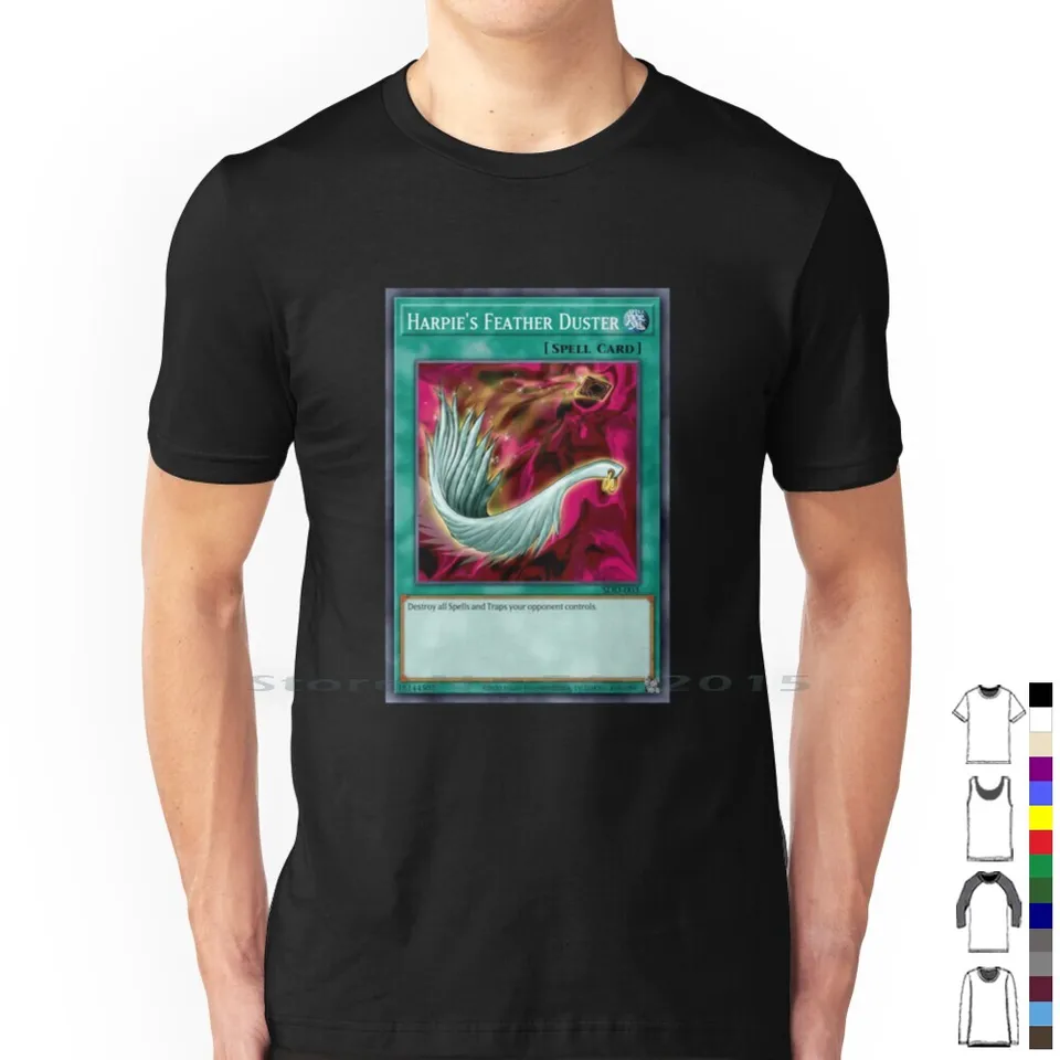 Harpie's Feather Duster 100% bavlnená tričko Harpies perie Duster Tee s krátkym rukávom s dlhým rukávom darček