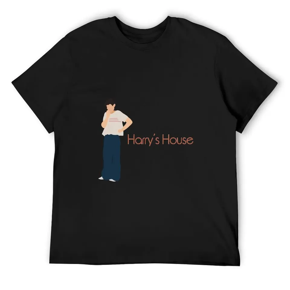Harry's House Tričko Tričko anime figúrky kawaii dizajnér dizajnér tričko muži