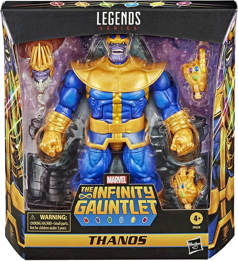 Hasbro Marvel Legends Deluxe The Infinity Gauntlet - Thanos Model Action figure Figure Toy Gift Boy Birthday Darček 6 palcov Nový na sklade