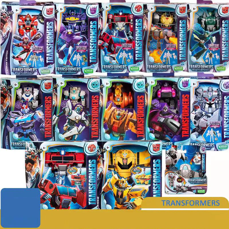 Hasbro Transformers: Earthspark Bumblebee Shockblast Megatron Gift Toy Collection pre deti akčný figúrku na sklade