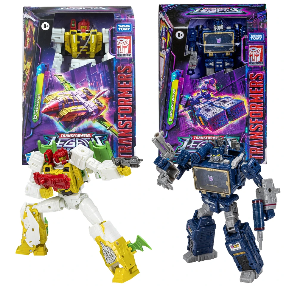 Hasbro Transformers Toys Legacy Voyager Class Series Soundwave Universe Jhiaxus 7-palcová akčná figúrka narodeniny darček k narodeninám