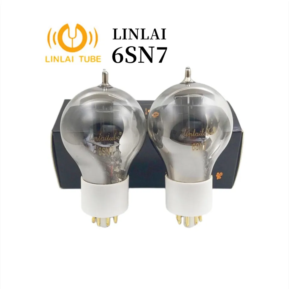 Hasičská posádka Linlai Vákuová trubica 6SN7 HIFI Audio ventil nahrádza 6n8p 6H8C CV181 Elektronická trubica zosilňovača zvuková súprava DIY