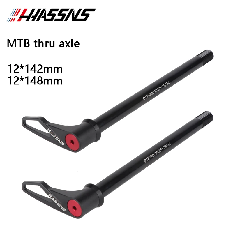 Hassns Mtb Thru Axle 15x100 15x110 Horské hriadeľové hriadeľné špajle