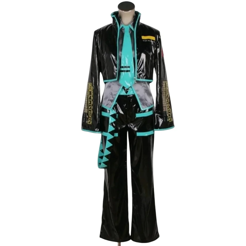 Hatsune Mikuo Mužská verzia Cosplay kostým zelená farba ľubovoľná veľkosť vyrobená na mieru plnú set perfektnú vlastnú pre vás!