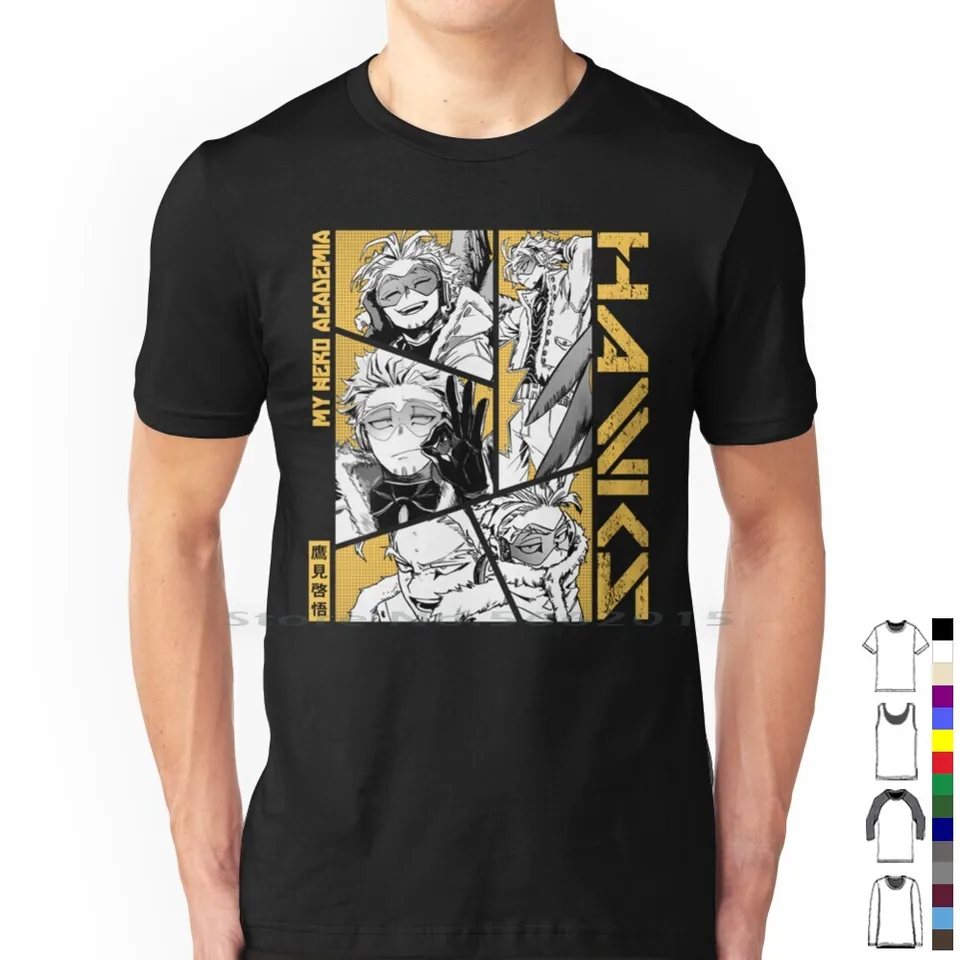 Hawks-Manga panel Tieľ