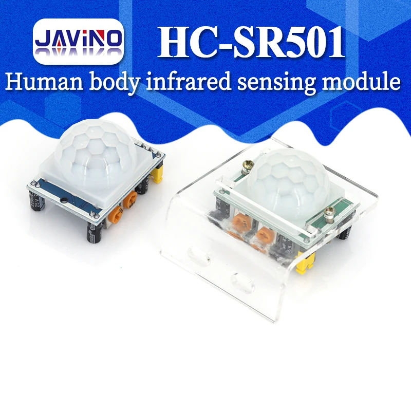 HC-SR501 HC-SR505 Upravte IR pyroelektrickú infračervú držiak Mini PIR Human Sensor Detector pre Arduino pre Arduino
