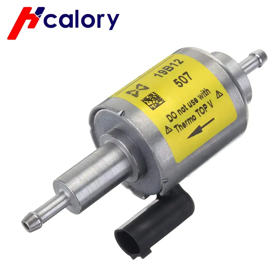 HCALORY 12V/24 V Univerzálne pulzné olejové čerpadlo 2 kW až 8 kW pre vozidlá Oil Palivové čerpadlo Palivové čerpadlo Dieselové príslušenstvo pre Webastob