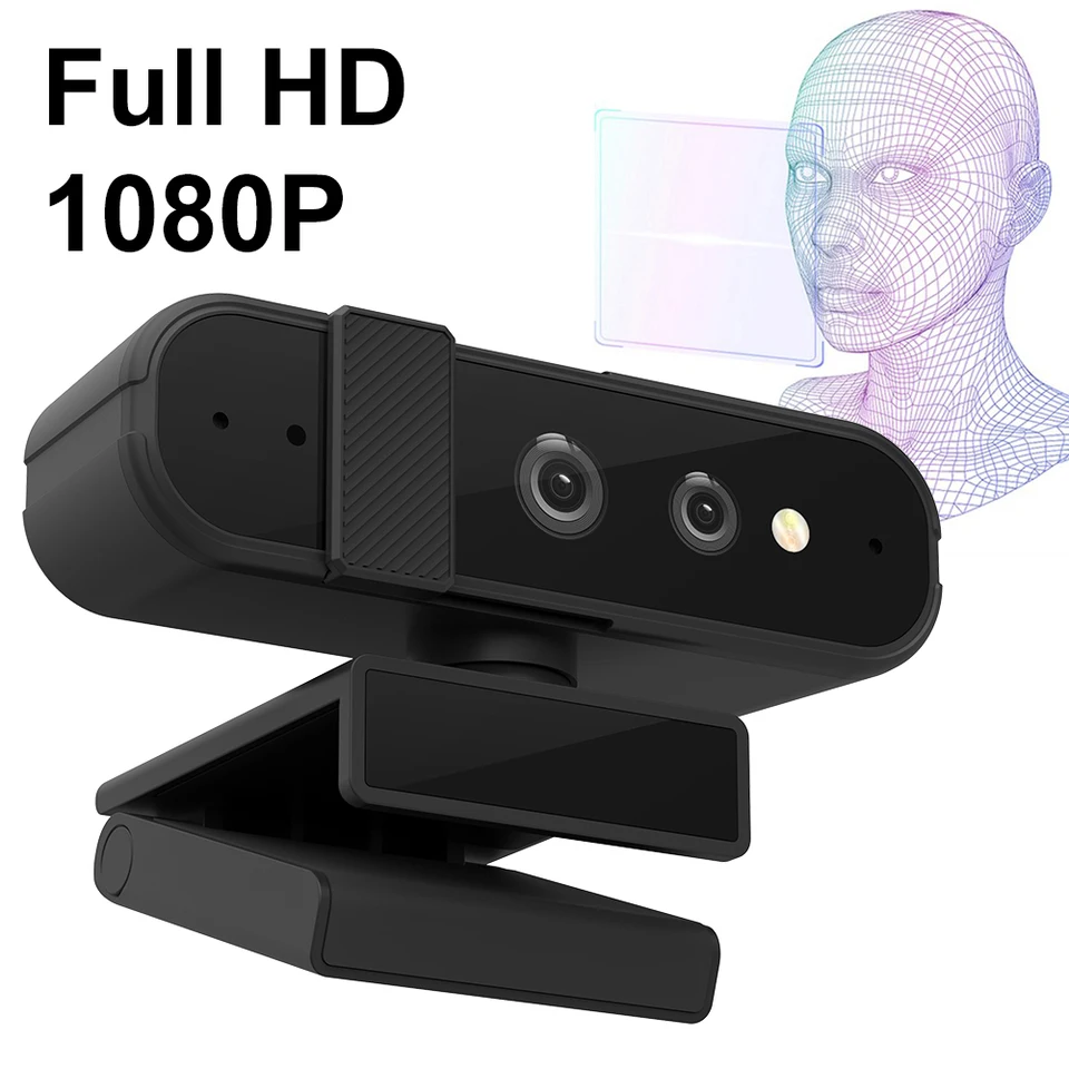 HD 1080p 30fps Desktop Cam 80 širokouhlý webový fotoaparát USB pre Windows Automatous webová kamera kompatibilná s Win10/11