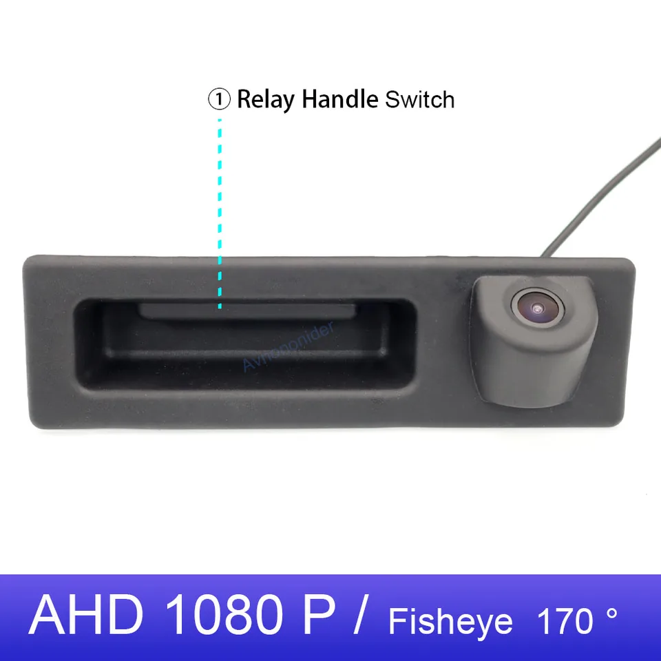HD CAPLE TRACK Rukoväť zadný výhľad kamery pre BMW 3ER F30 5er F10 F11 x3 F25 318I 320I 530I 330I 328I 535I 520I 525I 2012 ~ 2017