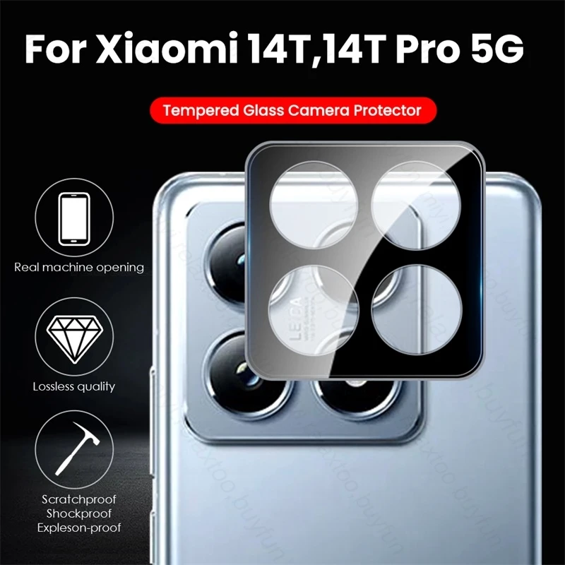 HD chránič chránič kamery pre Xiaomi14t Xiaomi 14t 14 T Pro T14 14tpro 5G 3D Temperovaný sklenený kryt na Xiomi Xiaomy Mi14T