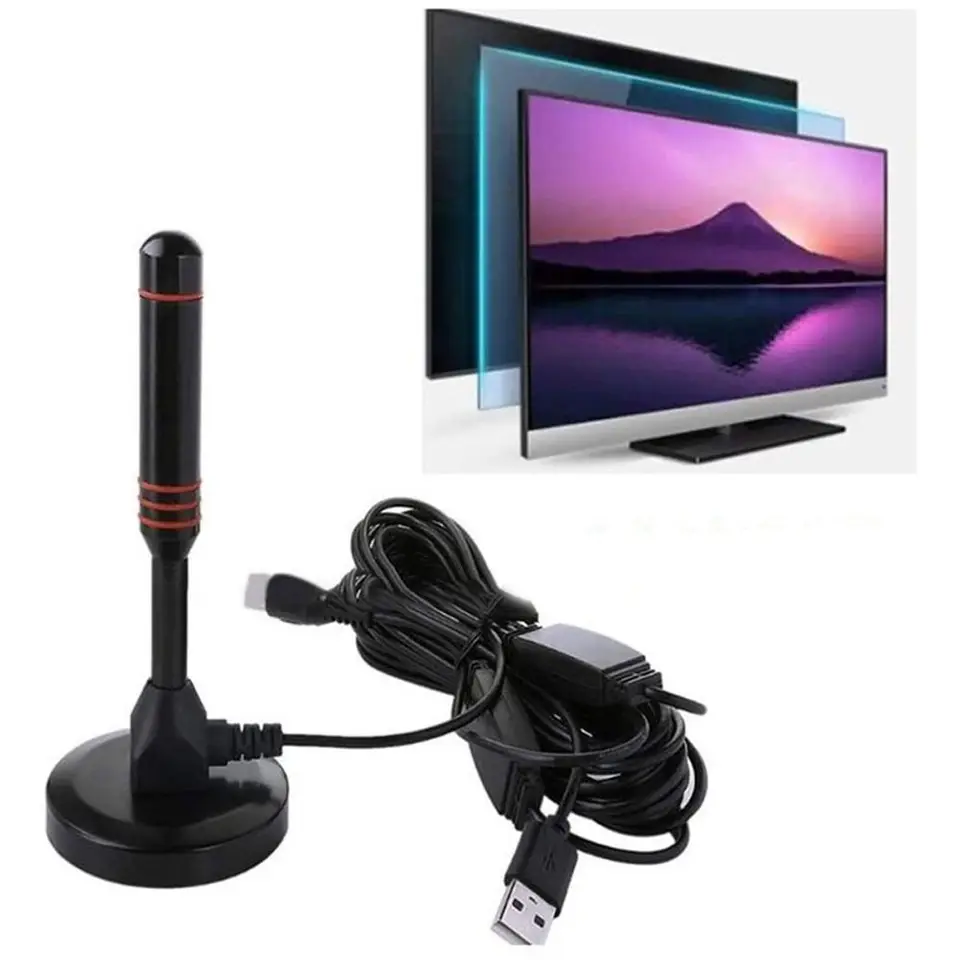 HD Digital Indoor Amplified TV anténa 200 míľ Ultra HDTV s zosilňovačom VHF/UHF rýchla odozva vnútorná/vonkajšia letecká súprava